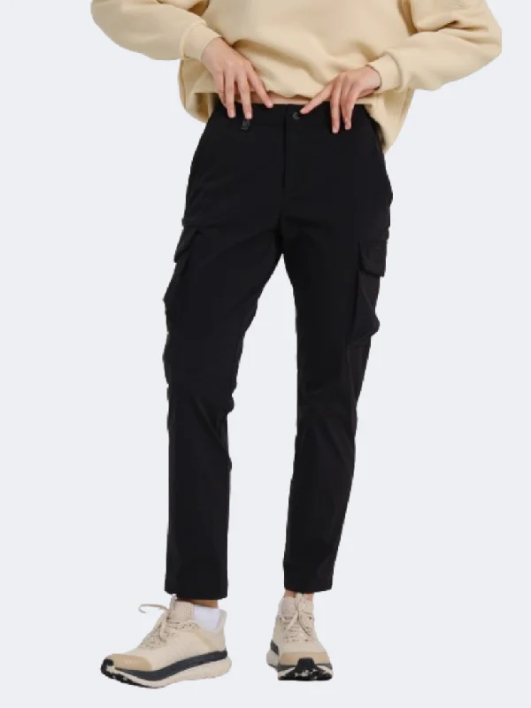 women's formal trousers -elegant women's tops -Anta Camping Woven Women Outdoor Pant Black