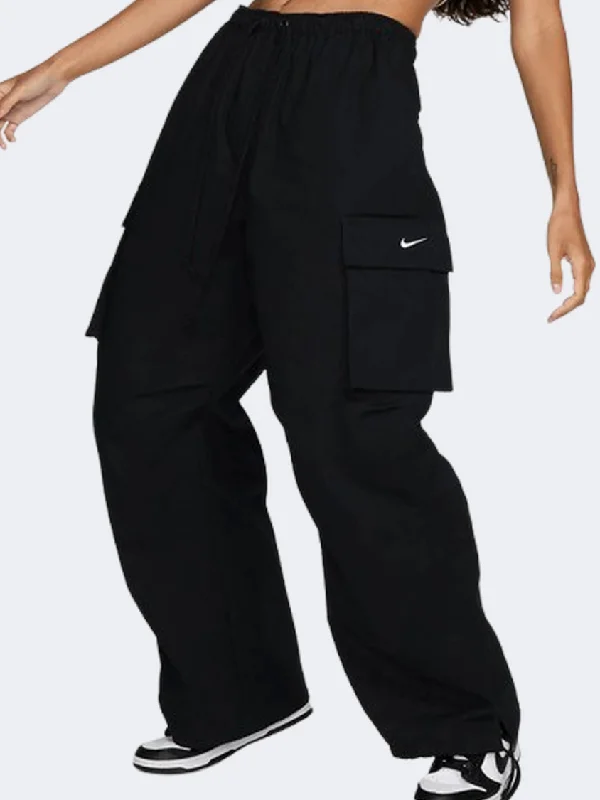 baggy trousers for women -ruched tops for women -Nike Sportswear Dance Women Lifestyle Pant Black/Sail