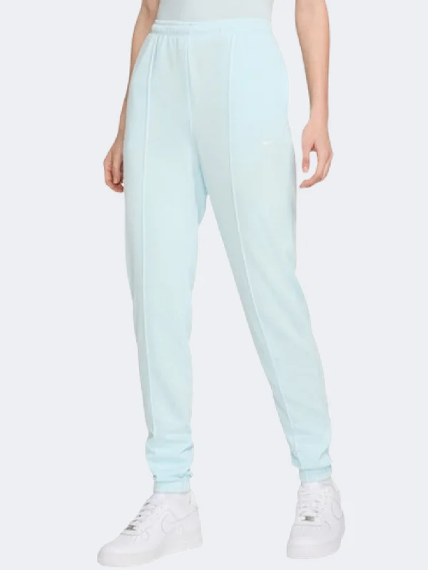 quick dry pants for women -women's chiffon tunics -Nike Sportswear Chill Women Lifestyle Pant Glacier Blue/Sail