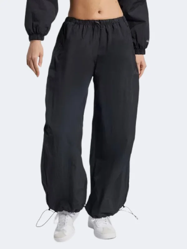 mid-rise pants for women -longline tops for women -Adidas City Escape Parachute Women Sportswear Pant Black