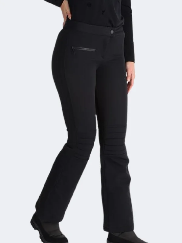 ankle-length trousers for women -elegant chiffon blouses -Sportalm Snowy Softshell Women Skiing Pant Black