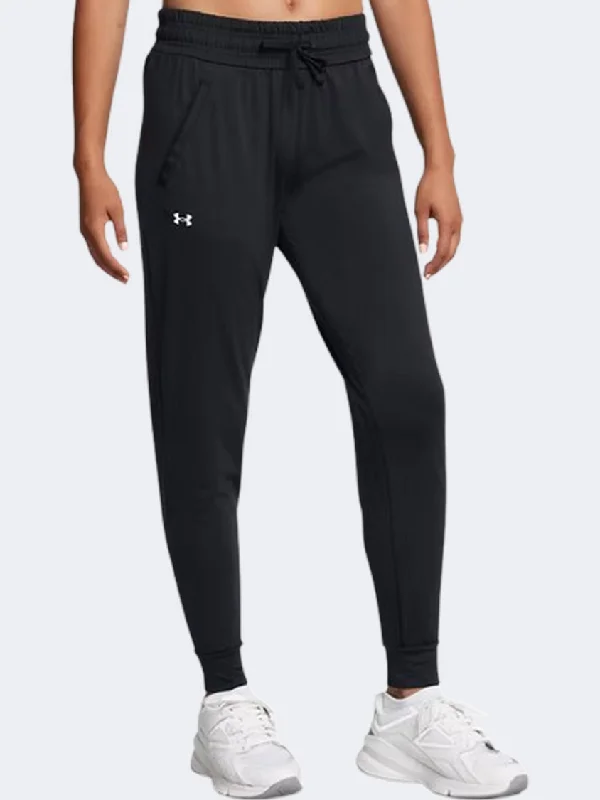 women's elastic waist pants -lightweight women's tops -Under Armour Tech Women Training Pant Black/White