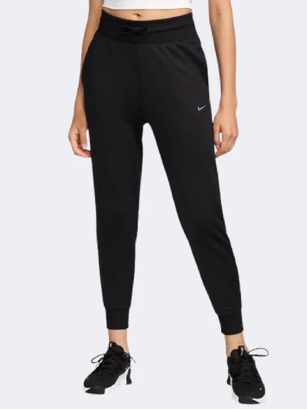 embroidered trousers for women -peplum tops for women -Nike Therma Fit One Women Training Pant Black