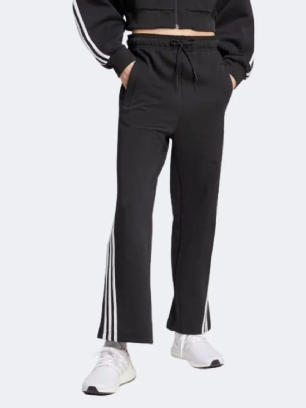 linen pants for women -women's v-neck shirts -Adidas Future Icons 3S Oh Women Sportswear Pant Black/White