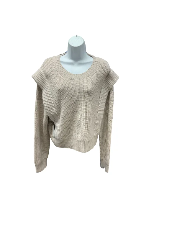 thick winter coats for women -women's mesh tops -NWT Babaton Women's Sweater Pearl L