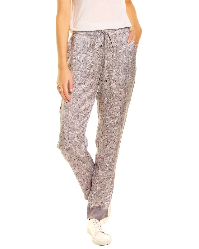 silk pants for women -tie-front tops for women -J.McLaughlin Tia Pant