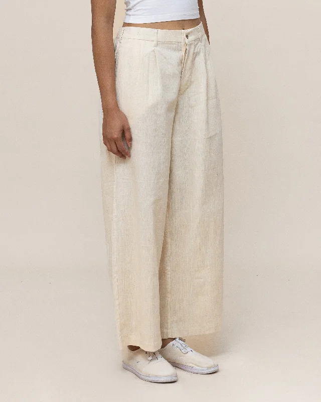 women's flared pants -loose fit women's tops -KAPAS - Pantalon (Gender Neutral)