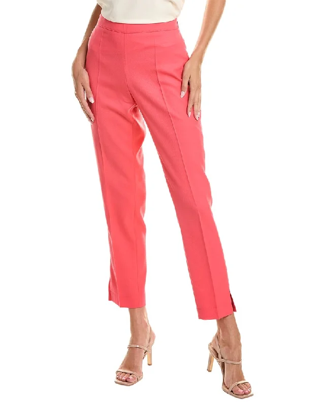 holiday pants for women -soft knitted blouses for women -Hugo Boss Tiluna Wool-Blend Trouser