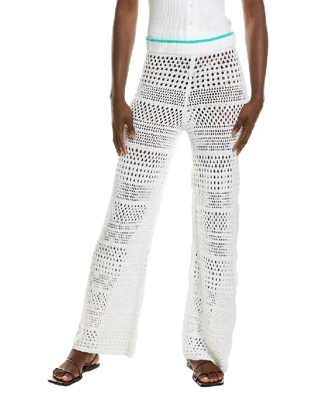 stylish women's pants -women's work blouses -525 America Crochet Pant