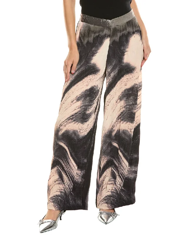 business casual pants for women -oversized t-shirts for women -SIMKHAI Analia Wide Leg Pant