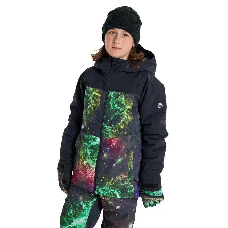 elegant capes for women -printed shirts for women -Burton Lodgepole 2L Kids Jacket 2024