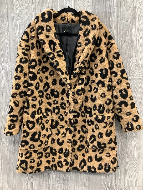 lightweight jackets for women -plus size women's tops -Coat Other By Jessica Simpson In Animal Print, Size: 1x