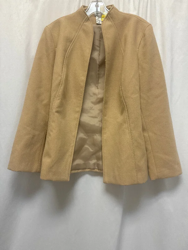 business casual coats for women -everyday tops for women -Coat Other By Chicos In Tan, Size: Xl