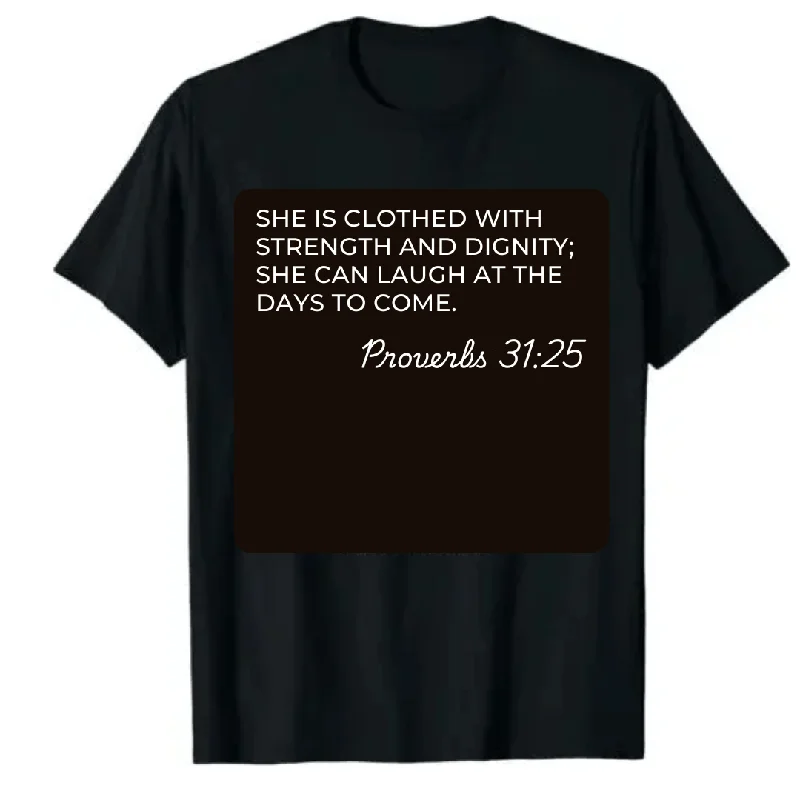 Proverbs 31:25