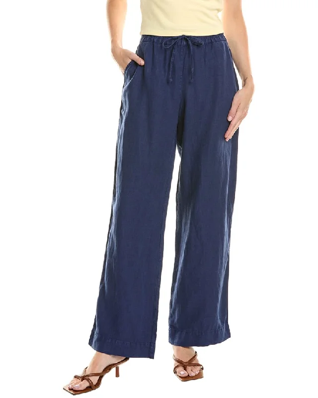 casual pants for women -casual women's tops -Tommy Bahama Two Palms Straight High-Rise Easy Linen Pant