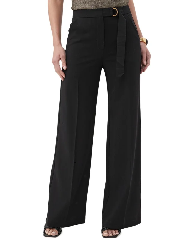 stretchy work pants for women -cotton tunics for women -Trina Turk Wasabi Pant