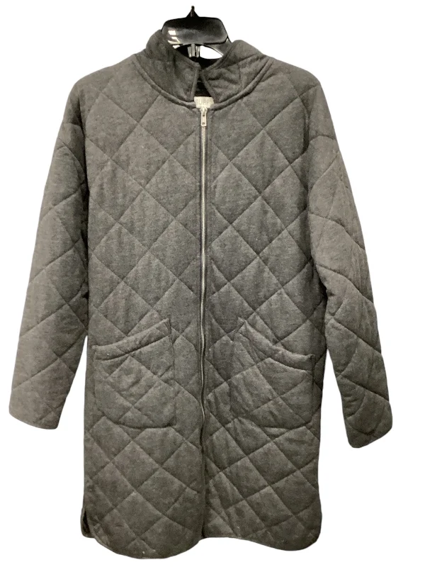 ultra-light jackets for women -sheer tops for women -Coat Puffer & Quilted By Z Supply In Grey, Size: Xs