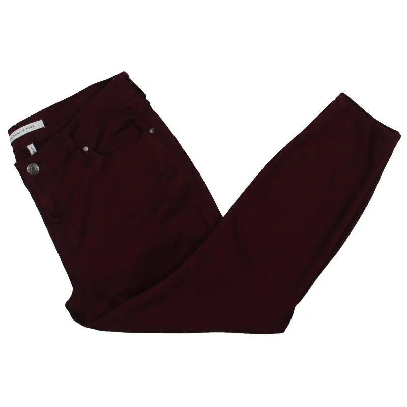 summer pants for women -chiffon blouses for women -Plus Womens Denim Mid-Rise Colored Skinny Jeans