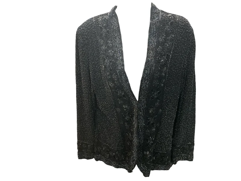 long cardigan coats for women -elegant chiffon blouses -Tootsies Womens Blazer Black M