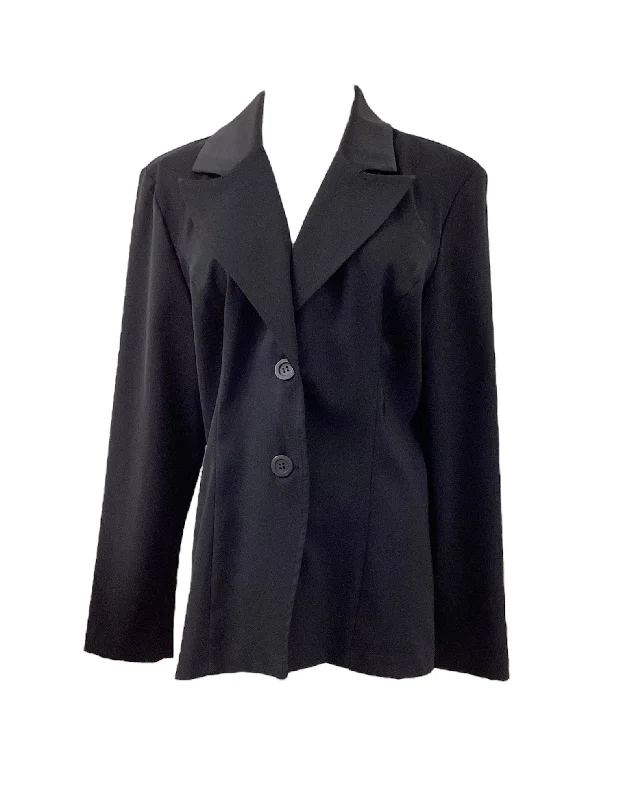 classic pea coats for women -warm tops for women -Alyn Page Women's Jacket Black 10