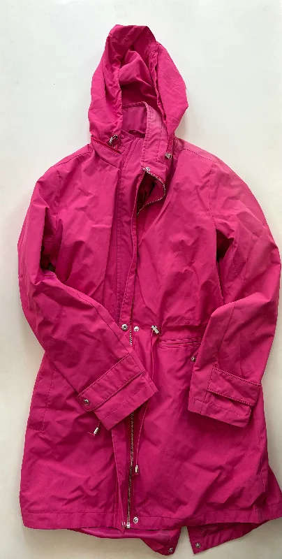 formal coats for women -lightweight women's tops -Coat Raincoat By Ralph Lauren Black Label In Pink, Size: Xs