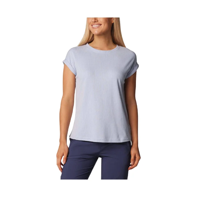 trendy women's shirts -Columbia Women's Crystal Pine Tee - Whisper - ONLINE STORE CREDIT/EXCHANGE ONLY