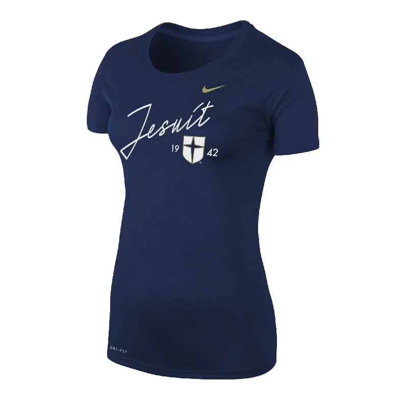 women's halter tops -Nike Women's Legend Short Sleeve Tee