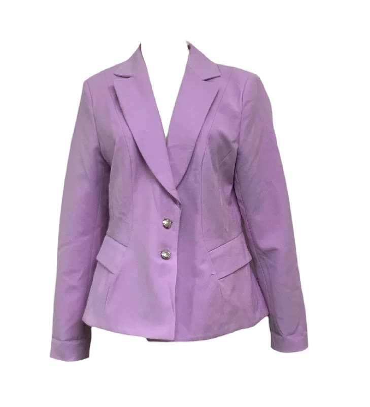 modern trench coats for women -stretchable tops for women -White House Black Market Women's Blazer Lilac 12