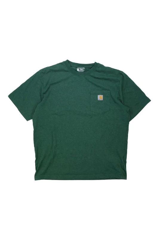 longline tops for women -Carhartt Womens K87 Classic Pocket Tee