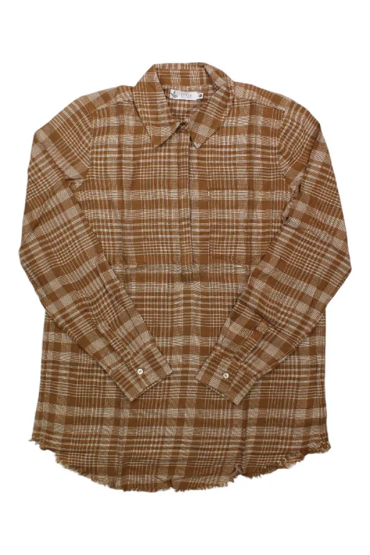 cocoa plaid:#d0bcac