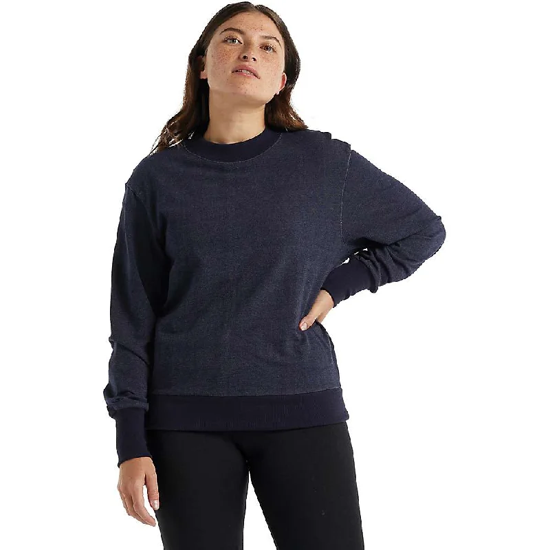 stretchable tops for women -Icebreaker Women's Central LS Sweatshirt