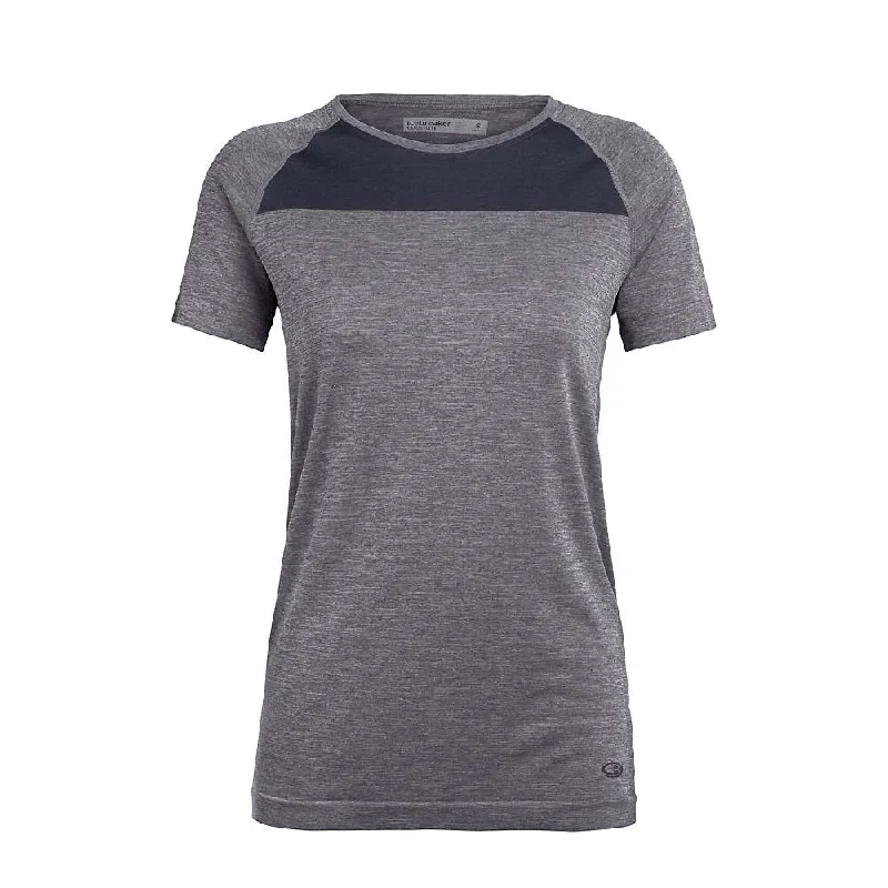 elegant evening tops for women -Icebreaker Women's Motion Seamless SS Crewe