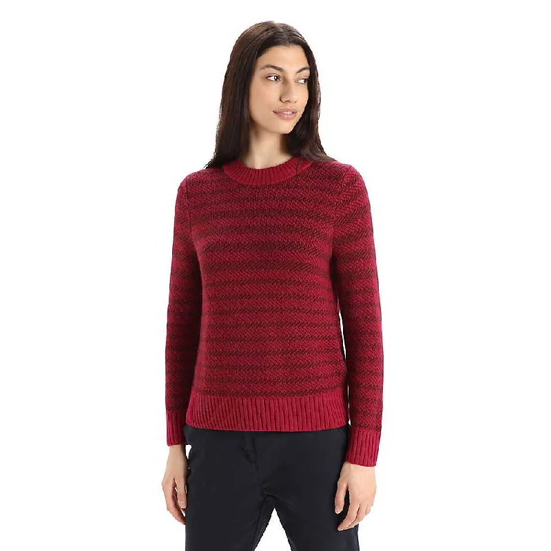 elegant chiffon blouses -Icebreaker Women's Waypoint Crewe Sweater