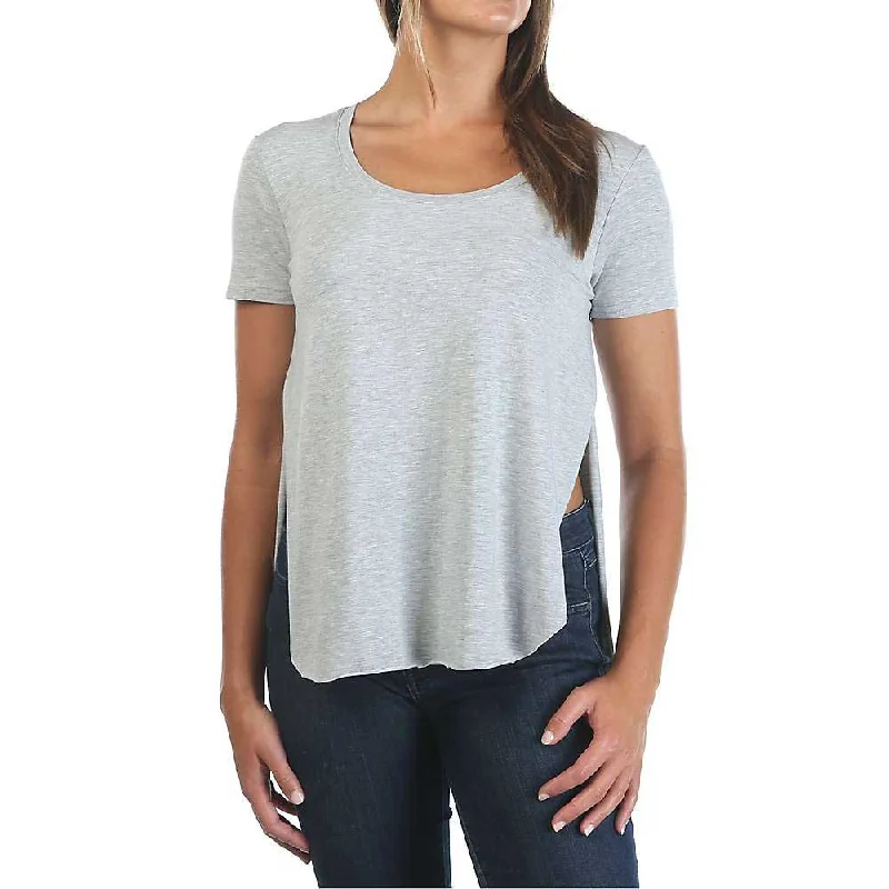 women's wrap tops -Moosejaw Women's Lakeside Crossover Tee