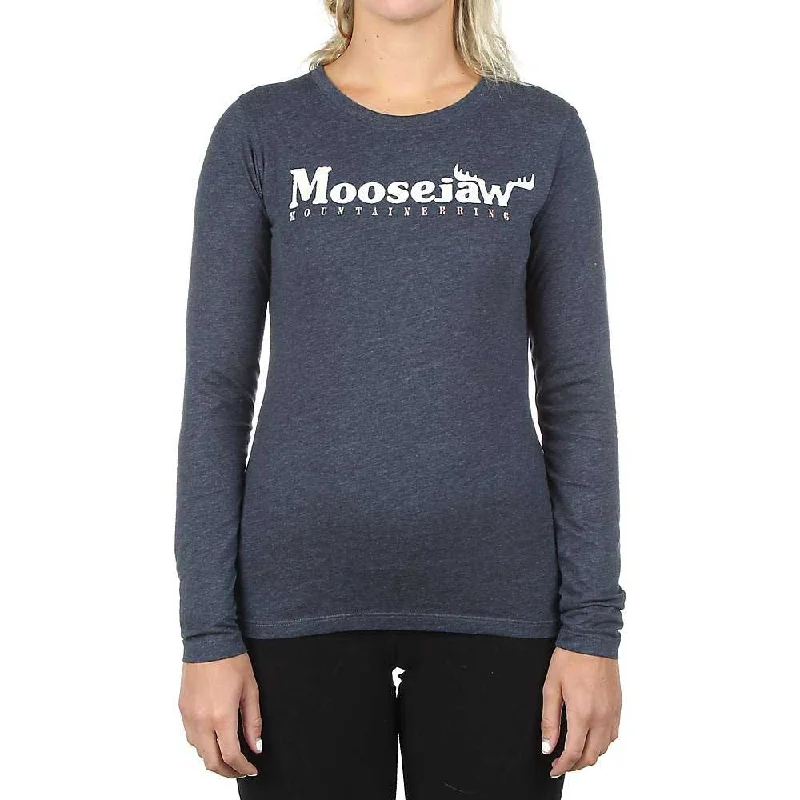 casual blouses with sleeves -Moosejaw Women's New Original LS Tee