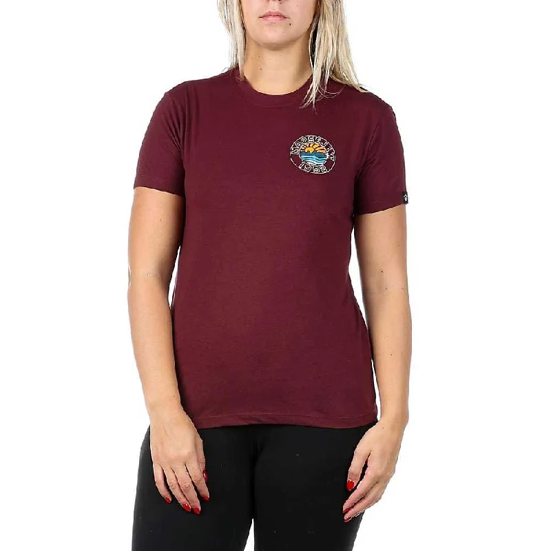 casual oversized tops for women -Moosejaw Women's Salt Water SS Tee