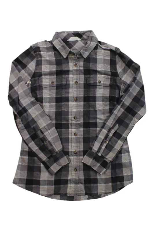 stretchable tops for women -Mountain Khakis Women's Pearl Street Flannel Shirt