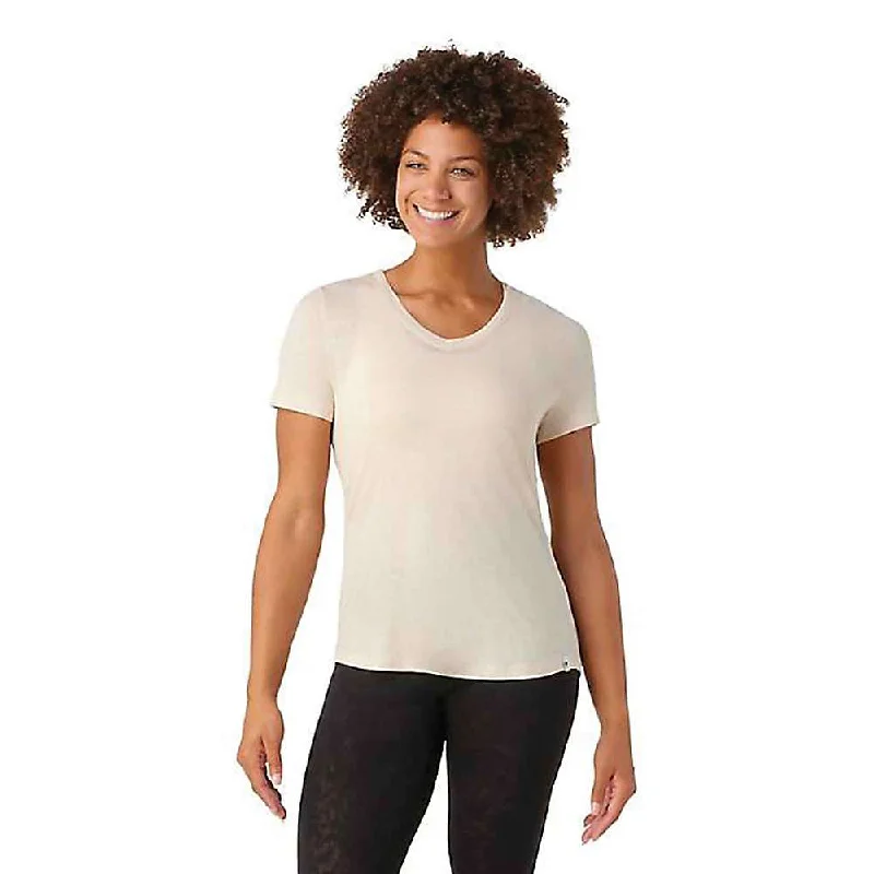 women's mesh tops -Smartwool Women's Merino 150 Lace V-Neck SS Top