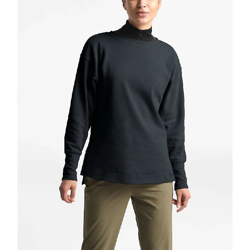 short sleeve tops for women -The North Face Women's Outerlands LS Waffle