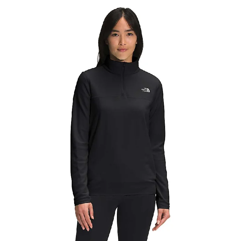 short sleeve tops for women -The North Face Women's TKA Glacier 1/4 Zip Top