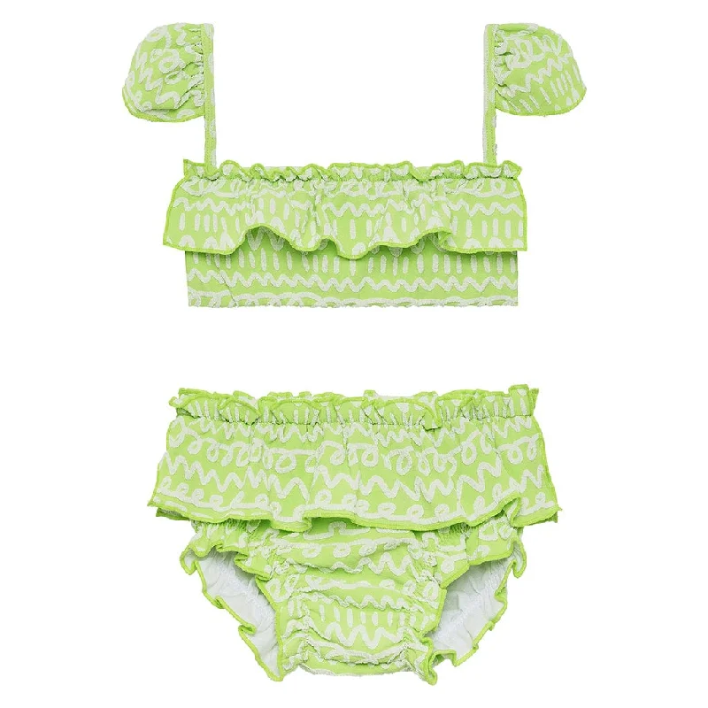 little black dresses for women -women's work blouses -Mini Cabana Bikini Set | Lime Icing