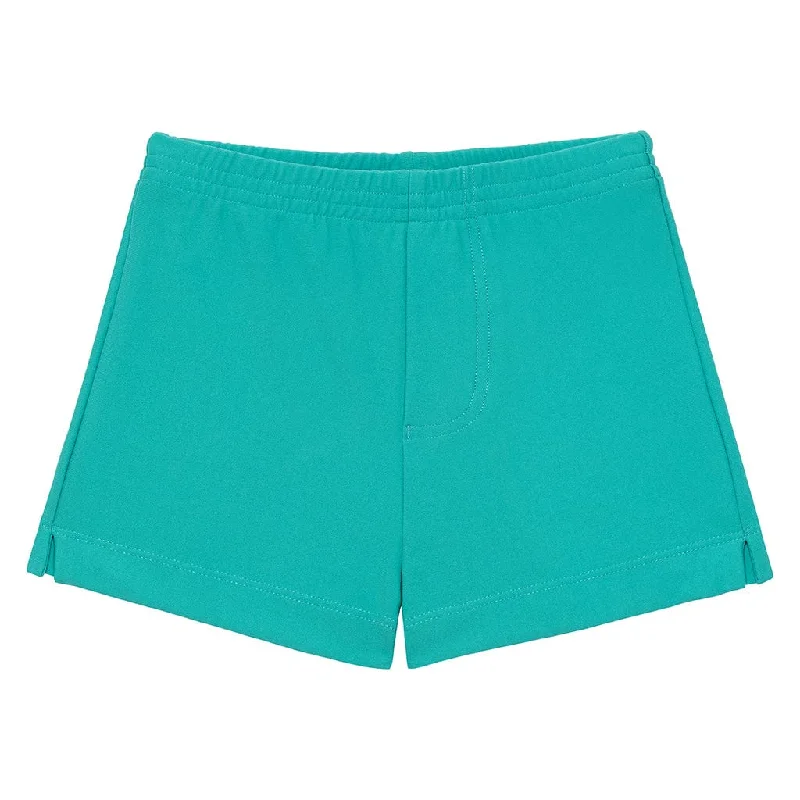 A-line dresses for women -short sleeve tops for women -Mini Swim Trunk | Teal